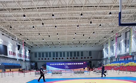 照亮健儿风采｜兰州体育职业学院场馆照明改造项目